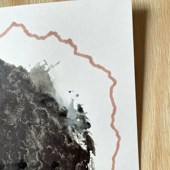 Mixed media abstract art - Picture 3 of 5